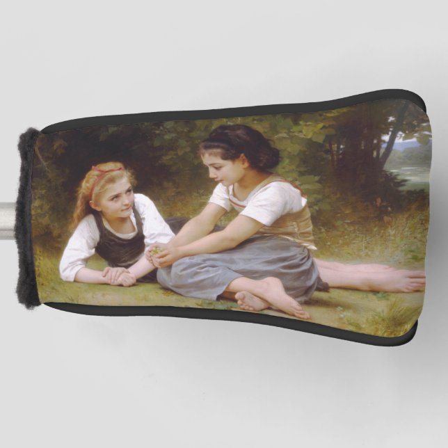 Les Noisettes: Young Girls Collecting Hazelnuts Golf Head Cover (Front)