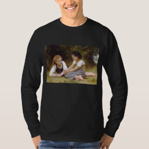 Les Noisettes: Young Girls Collecting Hazelnuts T-Shirt