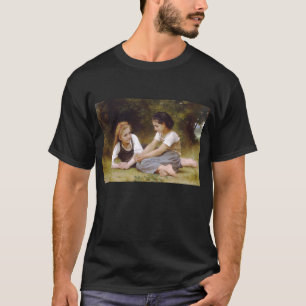Les Noisettes: Young Girls Collecting Hazelnuts T-Shirt