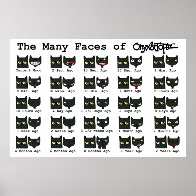 Les nombreux visages de O&T POSTER LG. (Devant)