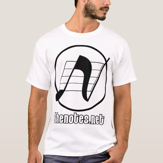 Les notes - T-shirt de base (Devant)
