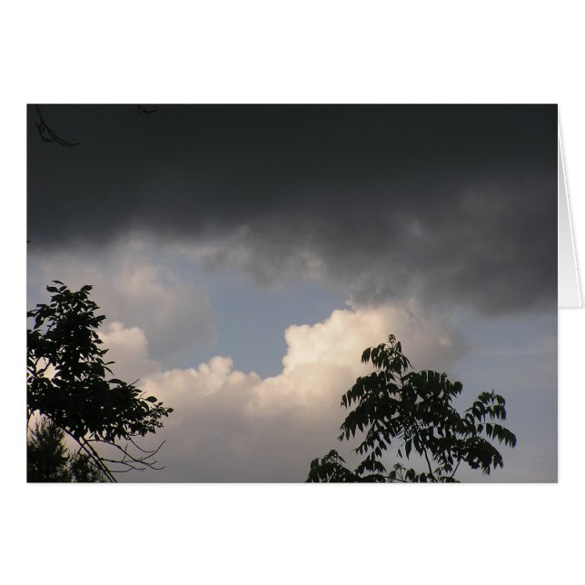 Les nuages foncés ne restent pas longtemps (Devant Horizontal)