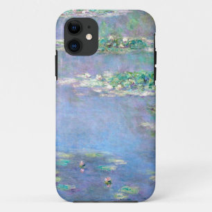 Les Nympheas Water Lilies by Claude Monet iPhone 11 Case