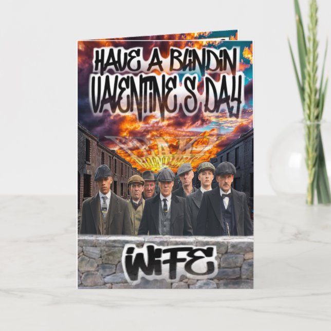 Les oeillères de la carte Saint Valentin (Devant)