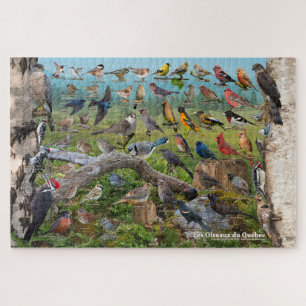 Les Oiseaux du Québec Jigsaw Puzzle