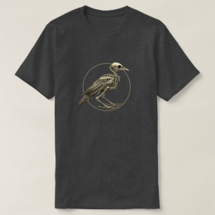 Les oiseaux d'un T-shirt en plumes