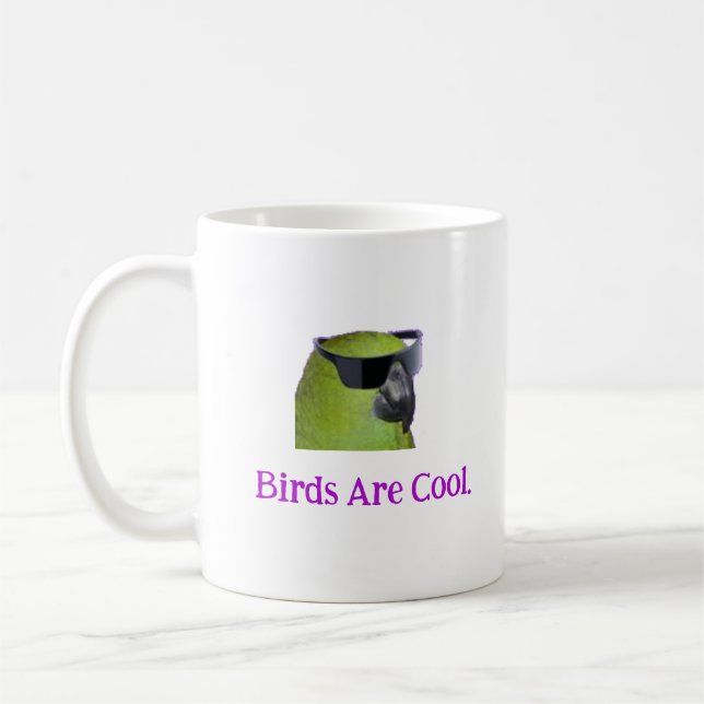 Les oiseaux sont des tasses Cool (Gauche)
