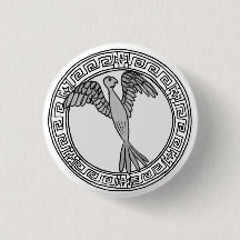 Les Olympiens ! Symbole Héra / Juno badge