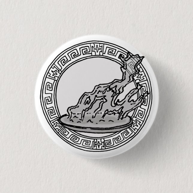 Les Olympiens ! Symbole Hestia / Vesta badge (Devant)