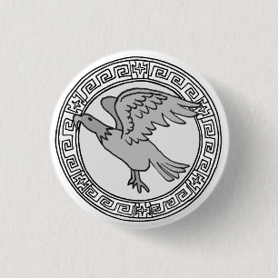 Les Olympiens ! Symbole Zeus / Jupiter badge