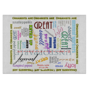 Les organistes sont tout planche à découper