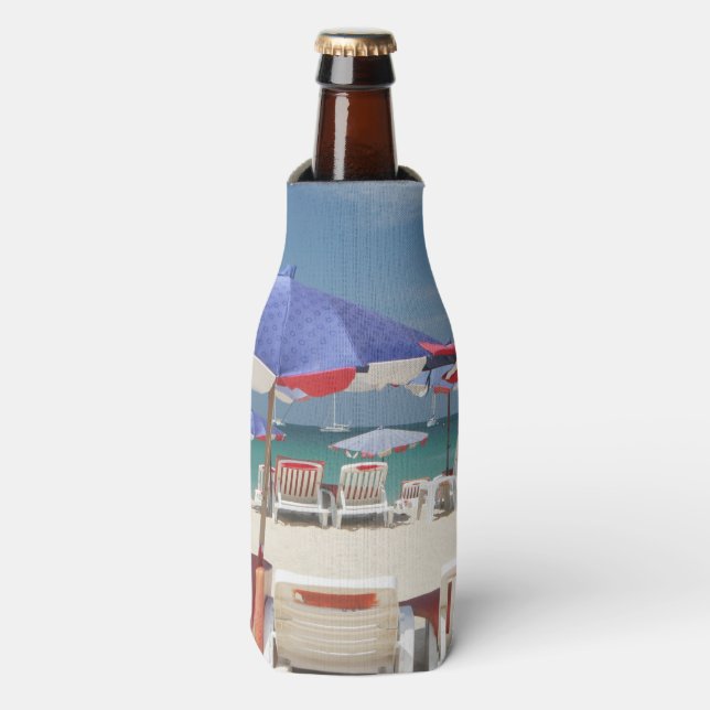 Les orteils dans le Glacière de bouteille personna (Bottle Devant)