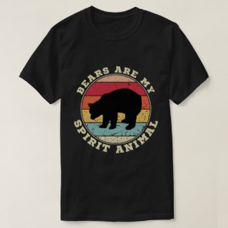 Les ours sont mon esprit animal T-shirt