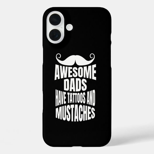 Les papas géniaux ont des tatouages coque iphone n (Verso)