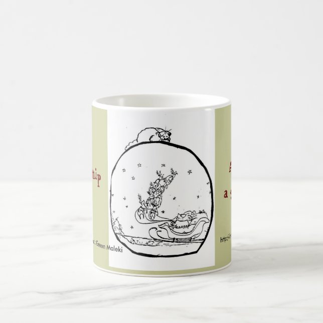 Les papiers de cataire :  Joyeuse tasse de (Centre)