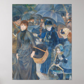 Les Parapluies par Renoir Impression