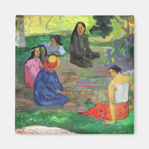 Les Parau Parau , or Conversation, 1891 Magnet