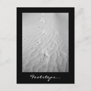 Les pas... Carte postale
