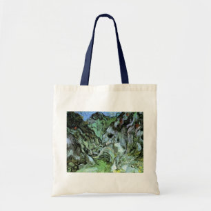 Les Peiroulets Ravine by Vincent van Gogh Tote Bag