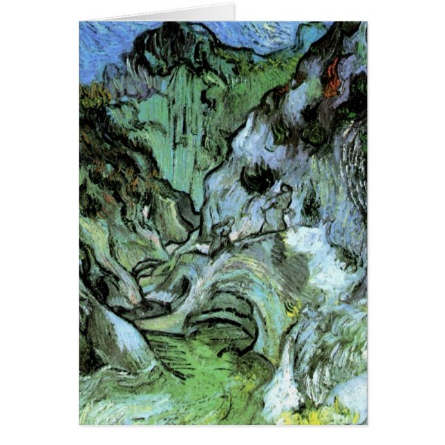 Les Peiroulets Ravine par Vincent van Gogh (Devant)