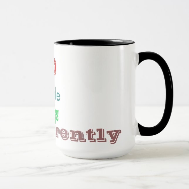 Les personnes aveugles voient la tasse (Droite)