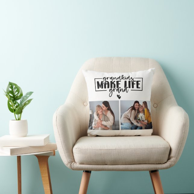 Les petits-enfants font de la vie un grand coussin (Chaise)