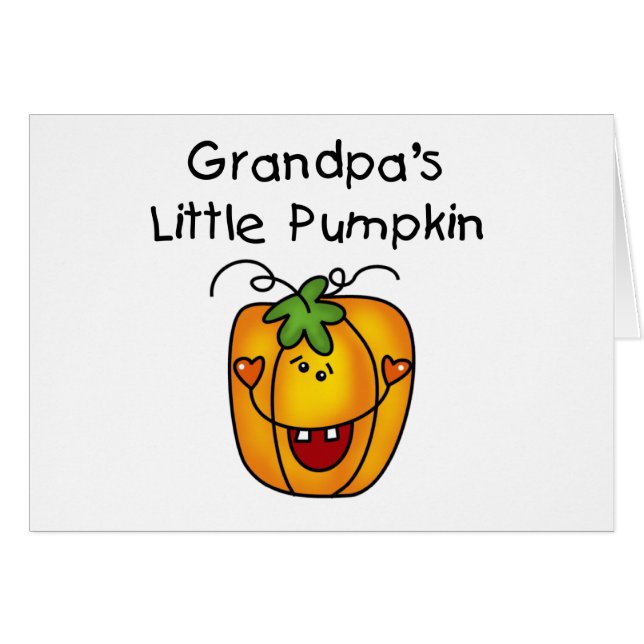 Les petits t-shirts et cadeaux Citrouilles de gran (Devant horizontal)