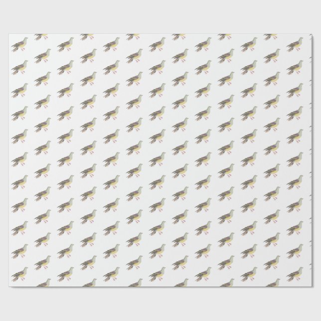Les Pigeons Wrapping Paper (Flat)
