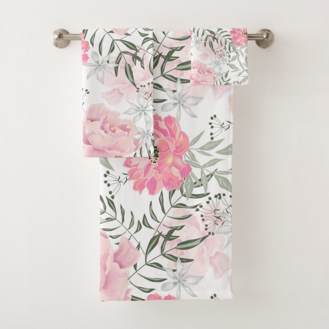 Les pivoines roses (En situation)