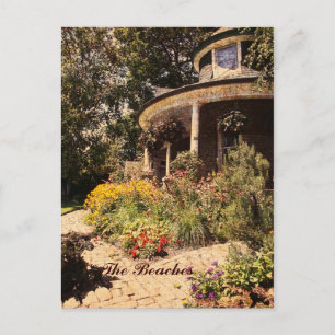 Les plages, la maison de jardinier, carte postale 