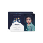 Les Planètes spatiales Extérieures Boy Invitation