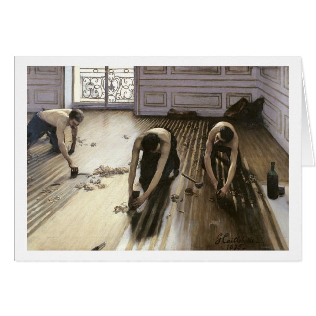 Les planeuses de parquet, 1875 (Devant horizontal)