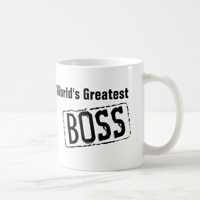 Les plus grandes tasses à café Boss du monde (Droite)