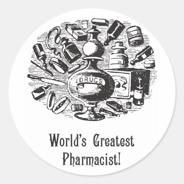 Les plus grands autocollants de pharmacie du monde (Devant)