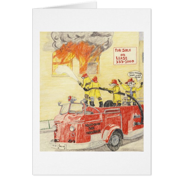 Les pompiers courageux (Devant)