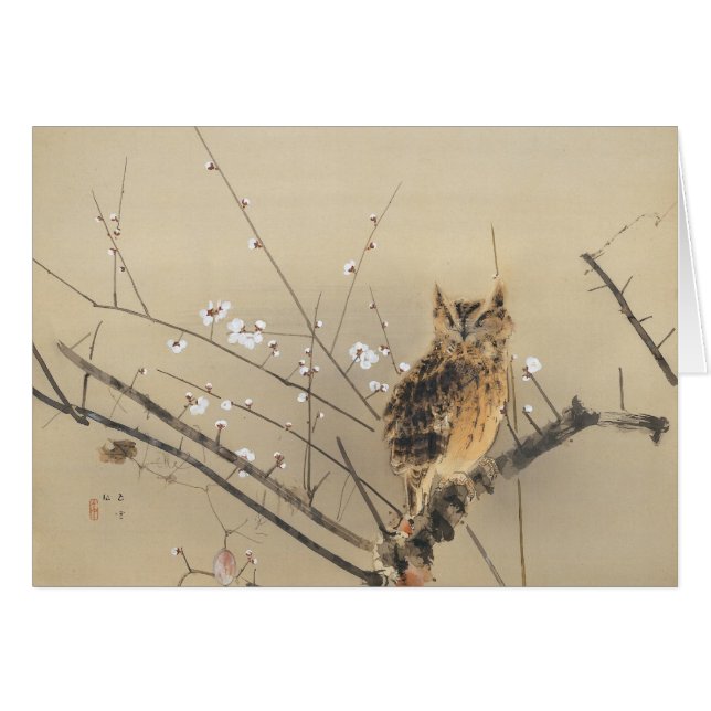 Les premières fleurs de prune par Nishimura Goun,  (Devant horizontal)