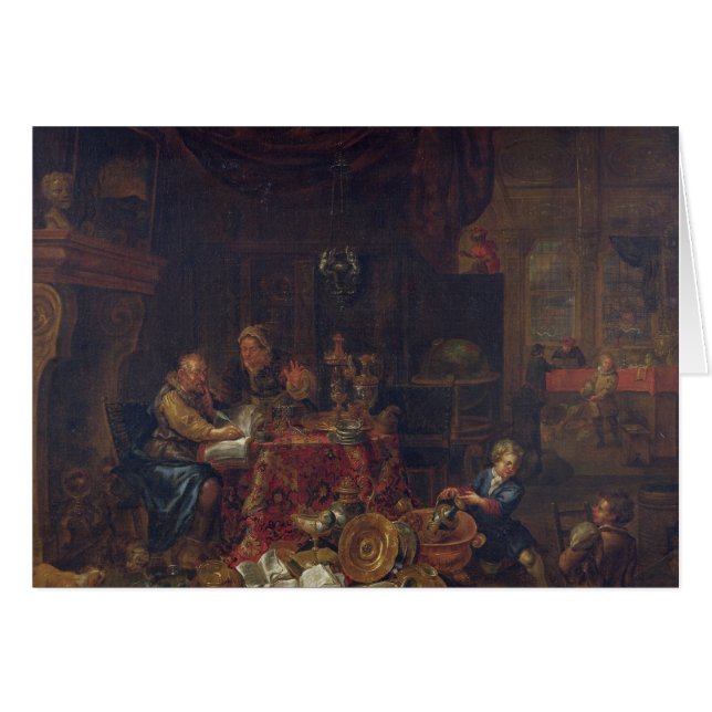 Les prêteurs (Devant horizontal)