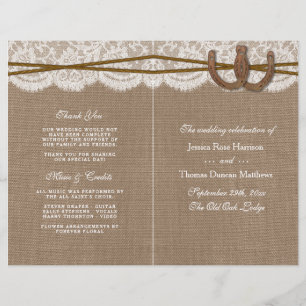 Les programmes de collecte de Mariages Rustic Hors