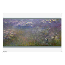 Les puits par Claude Monet Large