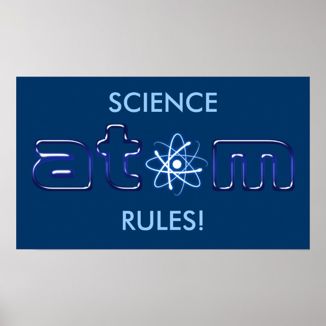 LES RÈGLES SCIENTIFIQUES ! - Poster unique (Devant)