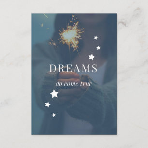 Les rêves deviennent réalité Invitation