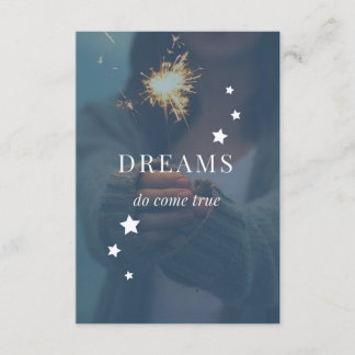 Les rêves deviennent réalité Invitation