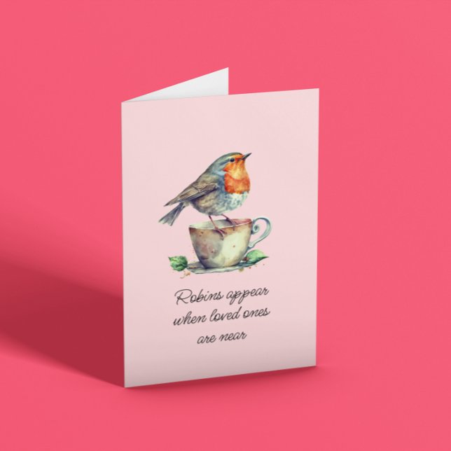 Les Robins Apparaissent Une Carte De Sympathie (Créateur téléchargé)