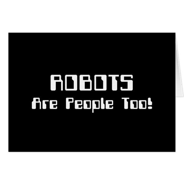 Les ROBOTS Sont Aussi Des Gens ! (Devant horizontal)