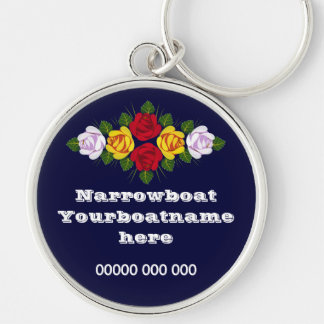 Les roses de canal ont personnalisé le porte-clés