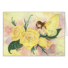 Les "roses sont" carte jaune