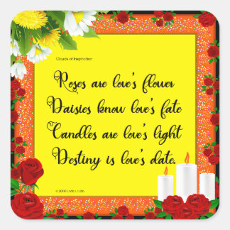 Les roses sont les stickers de fleurs de l'amour
