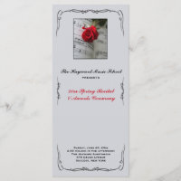 Les roses sont Red Musical Considérant Programme