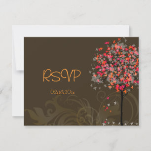 Les RSVP pour les érables/Mariages de automne néce