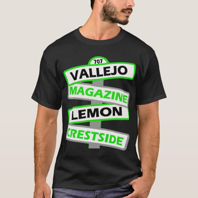 Les rues Vallejo — T-shirts (Devant)